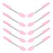 10pcs Lip Mask Spoon Women Makeup Brush Cosmetic Lipstick Brush Lip Brush Lip Balm Brush Lipstick Applicator Eyeshadow Brush Cosmetics Brush Eyeshadow Applicator Makeup Tool