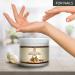Opened Shea Butter Refined 300g - Natural Body Butter for Intensive Face Body & Hair Care - Butyrospermum Parkii - Ideal for Massage - 1 Pack - Buy Online on SooperMarket.com