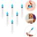 Ear Wax Removal Kit - Practical Home Ear Irrigation System with Flusher, Cleaner Syringe & Tips - Ideal for Adults & Salon Use - White - Buy Online on SooperMarket.com