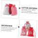 KOMBIUDA Drawstring Bag 1 Set Christmas Hanging Cloth Bag 24 Day Advent Calendar Cotton Christmas Bag Number Burlap Bag - Buy Online on SooperMarket.com
