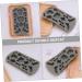 Alipis 2pcs Dessert Dark Molds Grey Bones Shape Cakes Baking Silicone Creative Skeleton Bone-Shaped Shaped - Buy Online on SooperMarket.com