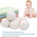 100% NATURAL & HANDMADE WOOL DRYER BALLS Eco-Friendly Reusable Laundry Essentials Saves Drying Time Laundry Balls (6) - Buy Online on SooperMarket.com
