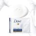 Dove White Moisturizing Cream Beauty Bar - 3.5 oz | Hydrating Gentle Cleanser - Buy Online on SooperMarket.com