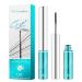 Waterproof Mascara for Fine Short Eyelash  Washable Voluminous Eyelash Mascara Intense Lengthening Mascara for Women  Black (0.1 fl. Oz)