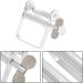 Plastic Material Durable Rolling Tube Toothpaste Squeezer Rotate Toothpaste Dispenser Accurant and Ease Silver for Home Use Bathroom - Buy Online on SooperMarket.com