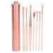 7pcs Stainless Steel Spiral Earwax Cleaner Set Portable Ear Pick Spoon Earwax Removal Tool Set Double Headed Spiral Ear Pick Wand (Rose Gold)