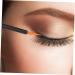 PLAFOPE 100pcs Disposable Eyeliner Brush Face Tools Eyeshadow Gel Eyeliner Brush Plastic Black - Buy Online on SooperMarket.com