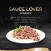 Sheba Sauce Lover - Premium Cat Food Variety Pack (32 x 85g) | Salmon Tuna Chicken & Duck - MSC Certified - Buy Online on SooperMarket.com