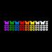 RydeSafe Reflective Decals - Purple Butterflies Kit | High Visibility Safety Decals - Buy Online on SooperMarket.com