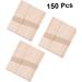 Fomiyes 150-Piece Wood Spatula Set for Cosmetology - Eyebrow Waxing Hair Removal Cosmetic Bags & Mouth Protection Masks - Buy Online on SooperMarket.com