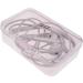 Goodma 12 Pieces Mini Rectangular Plastic Boxes - Pink Storage Organizer Containers with Hinged Lids (3.3 x 2.2 x 1 inch) - Buy Online on SooperMarket.com
