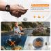 Wafa Fitness Tracker: Heart Rate & Blood Pressure Monitor, Waterproof Sports Smart Watch - Bluetooth Bracelet for Kids, Women, and Men in Black - Buy Online on SooperMarket.com