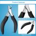 Orelex Nail Scissors - Professional Stainless Steel Nail Cutters for Thick Nails with Ergonomic Grip & Nail File | International Shipping Available - Buy Online on SooperMarket.com
