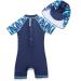 Bonverano Baby Boys Swimsuit | UPF 50+ Sun Protection | 6-9 Months | Surf Shark Design - Buy Online on SooperMarket.com