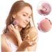 Makeup Powder Brushes Set Face Professional Mushroom Head Large Mineral Rose Gold 2PCS - Buy Online on SooperMarket.com