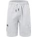 Qwuveds Men's Summer Fashion: Casual Single-Colored Pants Shorts Overalls & Jogging Shorts | Modern Stretch Fit - Buy Online on SooperMarket.com