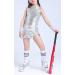 Happy Cherry Girls Sequin Sparkle Hip Hop Dance Outfit - Silver, 6-7 Years - Buy Online on SooperMarket.com