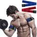 Isesuch Blood Flow Restriction Bands 2PCS - Arm & Leg Occlusion Straps for Muscle Training - Blue/Black 60cm - Buy Online on SooperMarket.com
