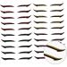 MUSISALY 20 Pairs Eyeshadow Stickers Eyeliner Stencils Sticker Eyelid Stickers Eyeliner Stencil Sticker Glue - Buy Online on SooperMarket.com