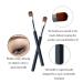 Black Smokey Eyeshadow Palette - 9 Cool Toned Matte Glitter Shades | Long Lasting & Waterproof Makeup for Girls and Women - Silver - Buy Online on SooperMarket.com