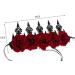 Vintage Red Rose Queen Headband for Women and Girls - Perfect Floral Hair Accessory for Halloween, Christmas, Parties, and Cosplay - Buy Online on SooperMarket.com