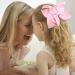 Sparkly Rhinestone 8-Inch Hair Bows Clips - 14 Piece Set for Girls, Toddlers, and Teens - Buy Online on SooperMarket.com