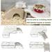 Eyksta Wooden Hamster House with Stairs - Cozy Hideout & Ladder Toy for Hamsters (17x8.5x9) - Ideal Hamster Accessories - Buy Online on SooperMarket.com