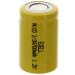 Exell 2/3A Size 1.2V 700mAh NiCD Flat Top Rechargeable Battery for Smoke/Carbon monoxide detectors iBeacons IoT/sensing devices emergency lighting Gas/Water meters Security devices