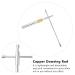 Baluue Copper Water Dowsing Rod 1 Set Ruler Water Dowsing P_b0b19z89q8 Feng Shui Detection Tool Portable Detection Rod - Buy Online on SooperMarket.com