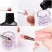 Poly Nail Gel Kit 4 Colors with Slip Solution | Glitter Builder Gel Nail Extension Set for Beginners | French Manicure Gift 4 Colors- Set B - Buy Online on SooperMarket.com