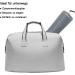Heat-Resistant Silicone Mat Bag for Curly Bars & Hair Tools | 28.5 cm x 14 cm | Gray - Buy Online on SooperMarket.com