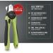 Reavet Claw Scissors for Dogs & Cats - Stainless Steel Nail Clippers with Claw File & Distance Holder for Pet Nail Care - Buy Online on SooperMarket.com
