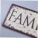 Alipis Home Decor Vintage Decor Vintage Sign Wall Decor License Plate Decorations European and American - Buy Online on SooperMarket.com