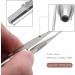 Stainless Steel Eyelashes Eyebrow Tweezer + LED Light - Buy Online on SooperMarket.com
