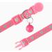 Joytale Reflective Breakaway Cat Collars with Bell - 2 Pack Kitten Pink | Adjustable Sizes 6-9 & 9-13 for Boy and Girl Cats - Buy Online on SooperMarket.com