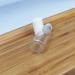 50 Pack 5ml Clear Roller Bottles with White Lids for Essential Oils & Travel - Glass Oil Rollers - Buy Online on SooperMarket.com