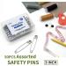 Tkiaea 3 Inches Large Safety Pins Pack of 50 Big Heavy Duty Safety Pins Safety Pins Bulk Stainless Steel Safety Pins Silver - Buy Online on SooperMarket.com
