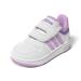 adidas Boy's Unisex Kids Hoops Mid 2.0 I Fitness Shoes Child 3 UK Child Ftwr White Bliss Lilac Violet Fusion