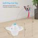 Flurff Interactive Cat Toy Butterfly - Electric Flutter Rotating Kitten Toy for Funny Exercise - Cat Teaser with Replacement White - Shop Now! - Buy Online on SooperMarket.com