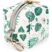 Harilla Portable Pacifier Storage Pocket | Eco-Friendly Snap Grip Bag for Toddlers | Dust-Proof Baby Pacifier Holder - Green Leaf Design - Buy Online on SooperMarket.com