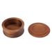 Men's Wooden Shaving Brush Bowl - Non-Adhering Shave Cream Mug & Soap Cup | Portable Maple Face Cleaning Tool - Buy Online on SooperMarket.com