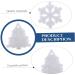 VILLFUL 6pcs Christmas Silicone Molds Christmas Resin Scented Pendant Making Mold Xmas Tree Pan Christmas Fondant Christmas DIY Mold Handmade Mold Silica Gel Christmas Tree Accessories - Buy Online on SooperMarket.com