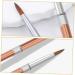 minkissy Metal Rod Nail Art Pen Nail Art Liner Manicure Liner Brush Striping Manicure Tools Liner Brush for Nails Gel Nail Art Drawing Pens Nail Art Pens Aluminum Modeling Line Pen 17.40X1.00X1.00CM As Shown - Buy Online on SooperMarket.com
