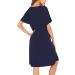 Irdcomps Women's Maternity Nursing Nightgown - Short Sleeve Button Sleepwear XXL - Buy Online on SooperMarket.com
