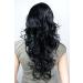 Buy Long Black Wavy Wig 9329-1B - 65 cm | International Shipping Available - Buy Online on SooperMarket.com