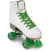RollingBunny High-Top PU Leather Roller Skates - Women/Girls, White, US 6.5 (W6.5-W7) - Buy Online on SooperMarket.com