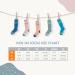 Buy Outdoormasters Unisex Ski Socks - Breathable Winter Snowboarding Socks for Girls & Boys | OTC Design & Anti-Slip Cuffs | Woodland Green (30-36) - Buy Online on SooperMarket.com