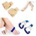 Healeved 6-Piece Toe Nail & Bunion Protector Set - Pedicure Stand, Thumb Splint, Toe Dividers - Assorted Colors - 13X6cm - Buy Online on SooperMarket.com