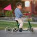 Beiiii Security Pimp 180cm Adjustable Reflective Yellow Pennant Rod - Kids Bike Flags in Pink for Safety - Buy Online on SooperMarket.com