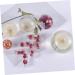 STOBOK 2pcs Ball Mold Round Mold Round Soap Molds Crystal Casting Mold Candle Wax Mold Sphere Making Candle Making Mold Silicone Mold Silicone Ball Silica Gel One Body White White 5.9X5.9X5.9CM - Buy Online on SooperMarket.com